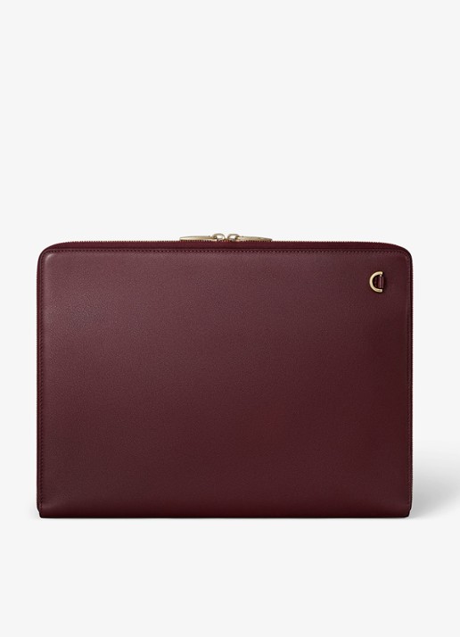 Cartier Must de Cartier portfolio van kalfsleer CRL1002265 - achterkant 3 bordeauxrood