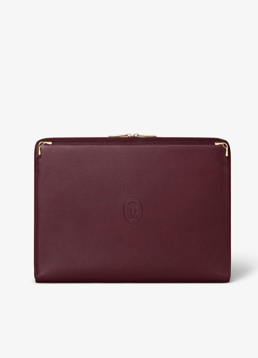Cartier Must de Cartier portfolio van kalfsleer CRL1002265