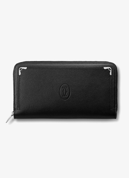 Cartier Must de Cartier ritsportemonnee van kalfsleer CRL3001489