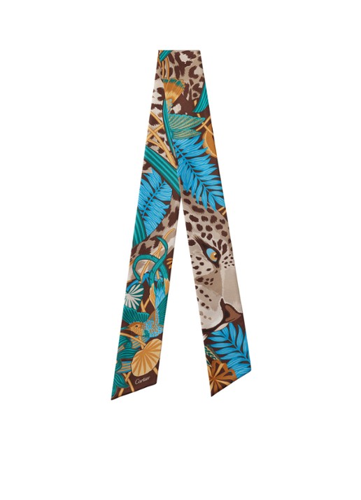 Cartier Panther in the Jungle headband - voorkant 5 bruin