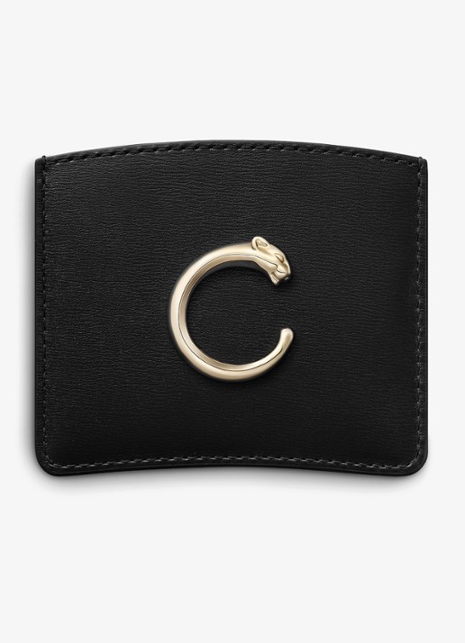 Cartier Panthère C de Cartier pasjeshouder van kalfsleer CRL3002036