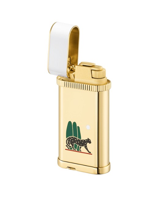 Cartier Panthère de Cartier aansteker met gouden finish CROL000041 - voorkant 2 goud