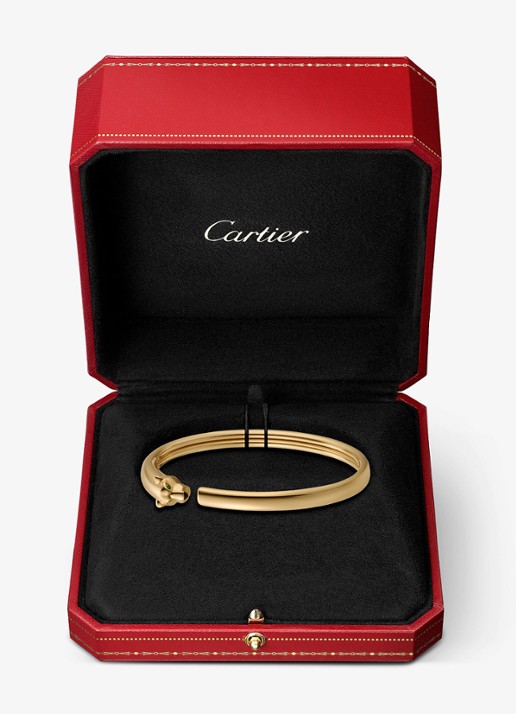 Cartier Panthère de Cartier bangle, klein model van 18 karaat geelgoud met onyx CRB6078317 - detail 7 witgoud