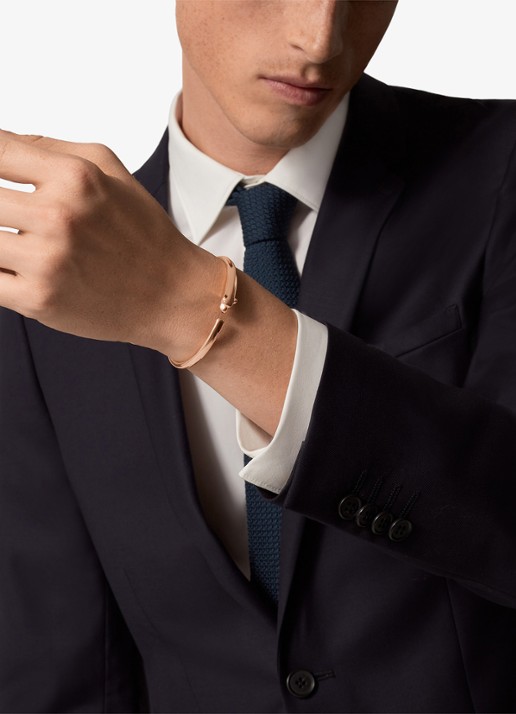 Cartier Panthère de Cartier bangle, klein model van 18 karaat roségoud CRB6078417 - voorkant 2 roségoud