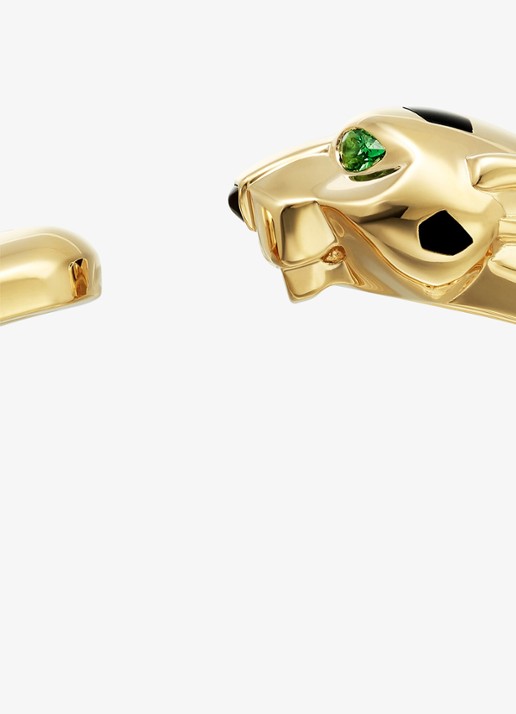 Cartier Panthère de Cartier bangle, middel model van 18 karaat geelgoud CRN6721917 - detail geelgoud