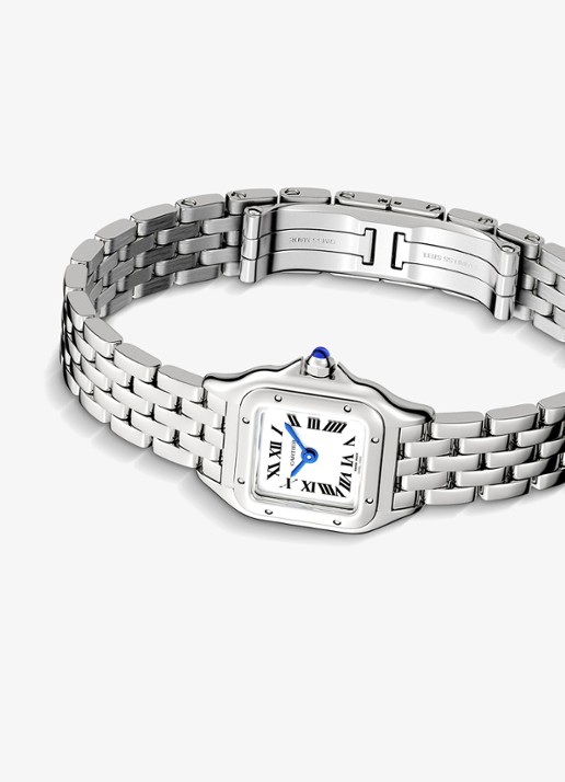 Cartier Panthère de Cartier horloge, klein model CRWSPN0012 - detail 4 zilver