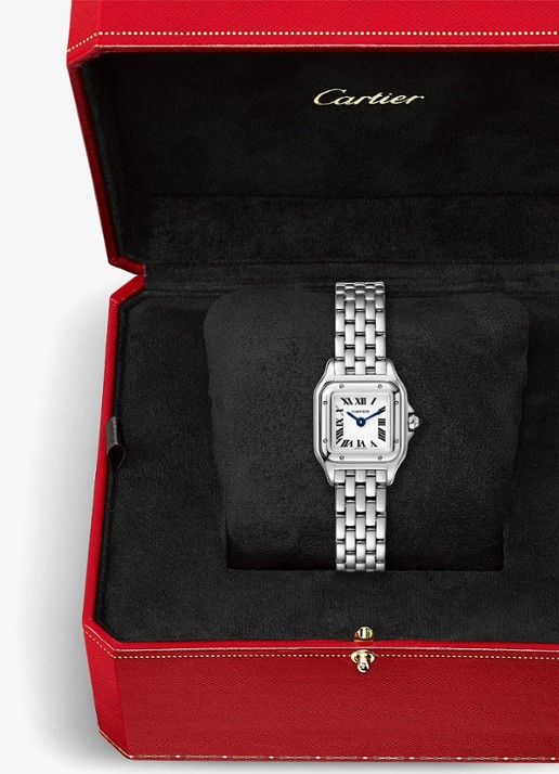 Cartier Panthère de Cartier horloge, klein model CRWSPN0012 - detail 5 zilver