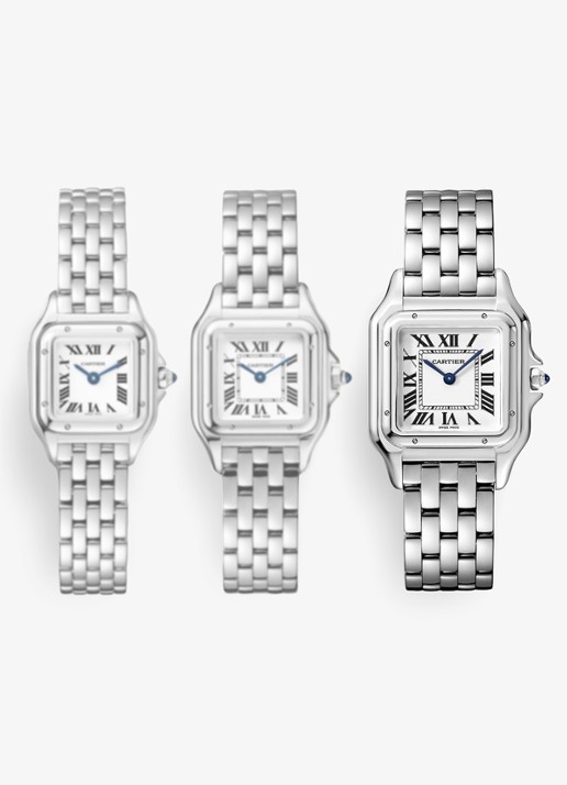 Cartier Panthère de Cartier horloge, medium model CRWSPN0015 - detail 3 zilver