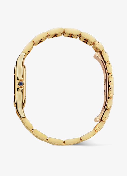 Cartier Panthère de Cartier horloge, medium model van 18 karaat geelgoud CRWGPN0058 - achterkant 8 goud