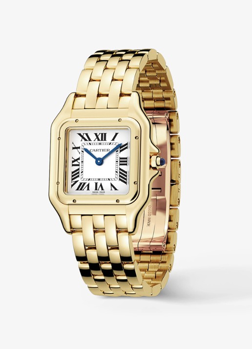 Cartier Panthère de Cartier horloge, medium model van 18 karaat geelgoud CRWGPN0058 - detail 4 goud