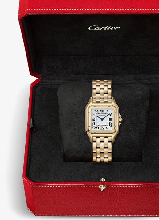 Cartier Panthère de Cartier horloge, medium model van 18 karaat geelgoud CRWGPN0058 - detail 7 goud