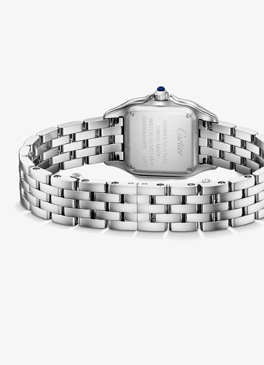 Cartier Panthère de Cartier horloge, small model CRWSPN0013 - detail 4 zilver