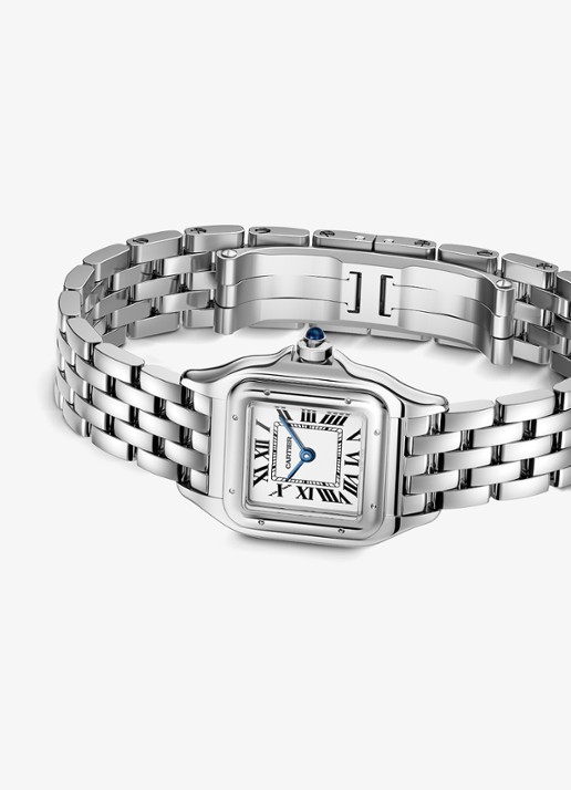 Cartier Panthère de Cartier horloge, small model CRWSPN0013 - detail 5 zilver