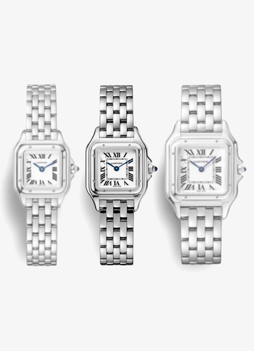 Cartier Panthère de Cartier horloge, small model CRWSPN0013 - detail 6 zilver