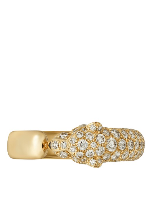 Cartier Panthère de Cartier ring van 18 karaat geelgoud met diamanten CRN4765800 - detail 2 geelgoud
