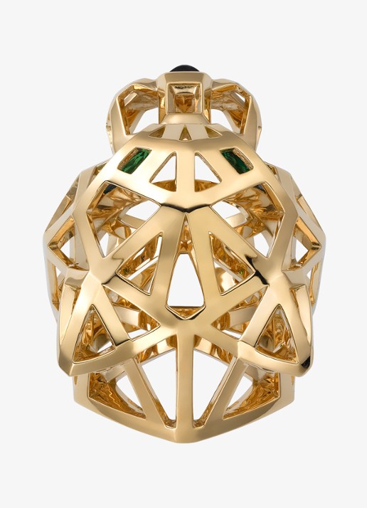 Cartier Panthère de Cartier ring van 18 karaat geelgoud met edelsteen CRN47225 - achterkant 6 geelgoud