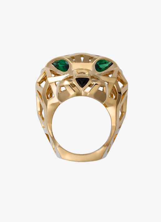 Cartier Panthère de Cartier ring van 18 karaat geelgoud met edelsteen CRN47225 - detail 2 geelgoud