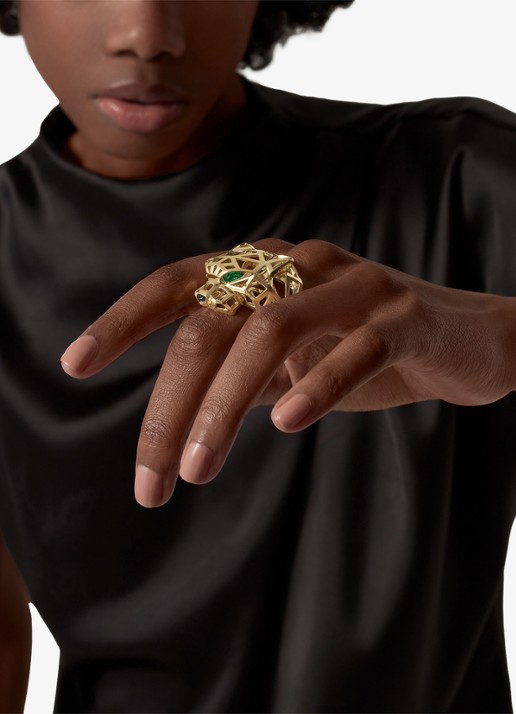 Cartier Panthère de Cartier ring van 18 karaat geelgoud met edelsteen CRN47225 - voorkant 8 geelgoud