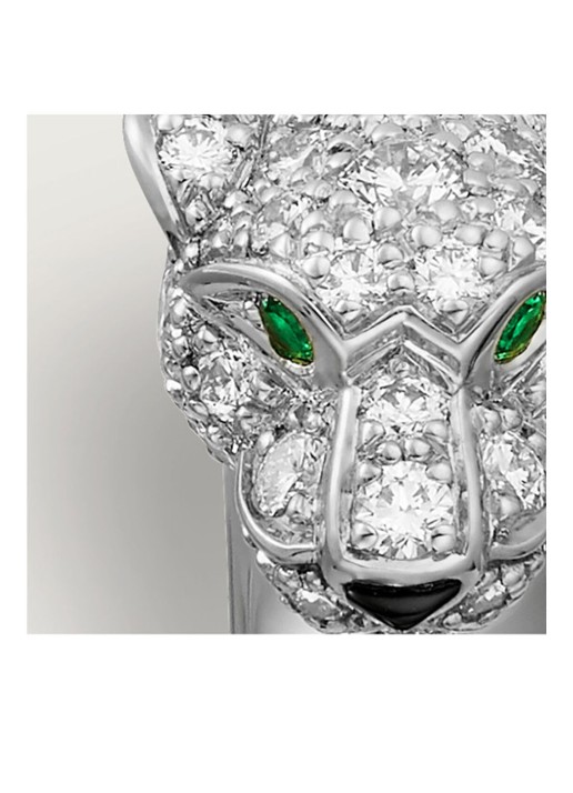 Cartier Panthère de Cartier ring van 18 karaat witgoud met diamanten CRN4765900 - detail 7 witgoud