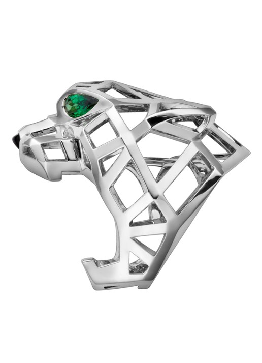 Cartier Panthère de Cartier ring van 18 karaat witgoud met edelsteen N4730900 - detail 5 witgoud
