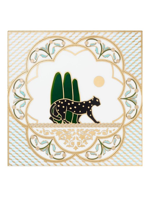 Cartier Panthère de Cartier schaal van porselein  - voorkant 6 wit