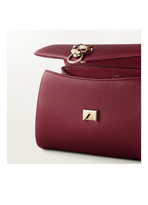 Cartier Panthère de Cartier Small crossbodytas van kalfsleer CRL1002398 - detail bordeauxrood