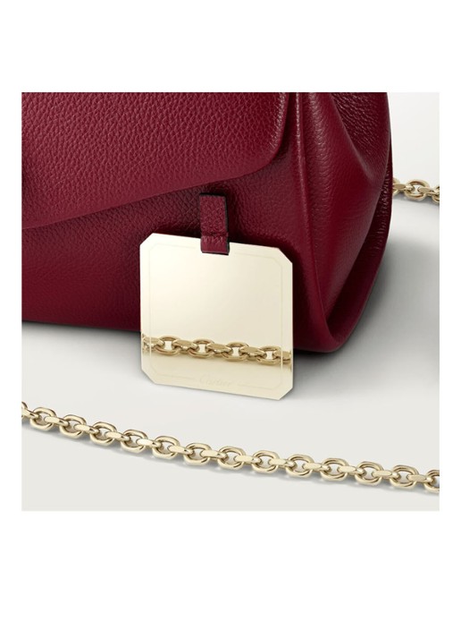 Cartier Panthère de Cartier Small crossbodytas van kalfsleer CRL1002398 - detail 3 bordeauxrood