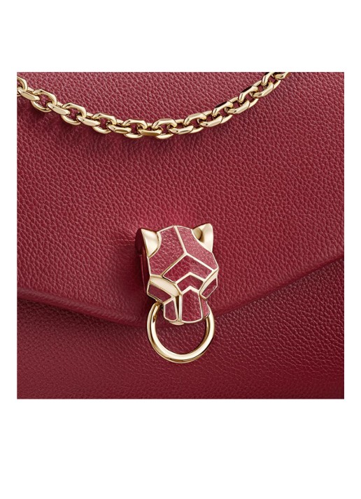Cartier Panthère de Cartier Small crossbodytas van kalfsleer CRL1002398 - detail 5 bordeauxrood