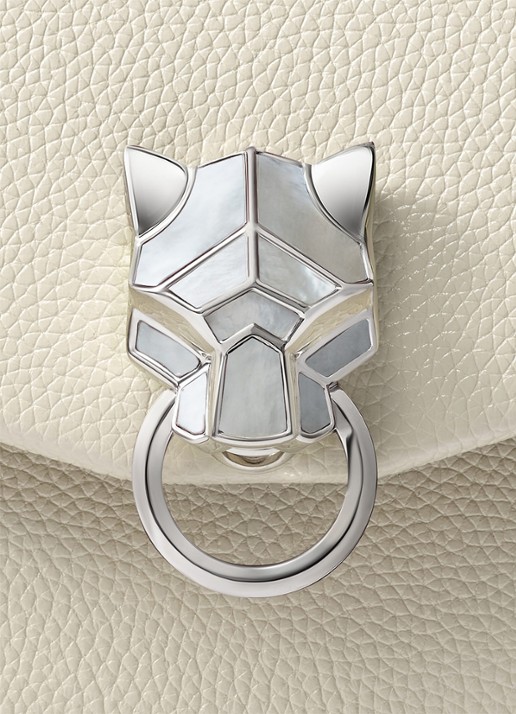 Cartier Panthère de Cartier Small schoudertas van kalfsleer CRL1002659 - detail 4 wit