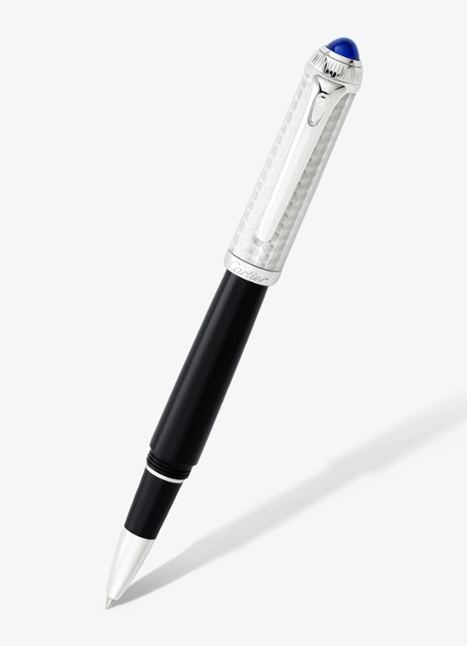Cartier R de Cartier pen met composiet CROP000082 - voorkant 2 zwart