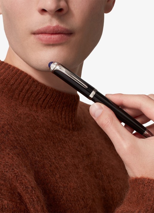 Cartier R de Cartier pen met composiet CROP000209 - achterkant zwart