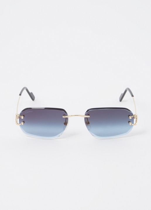 Cartier Retro zonnebril CT0468S - detail 3 goud
