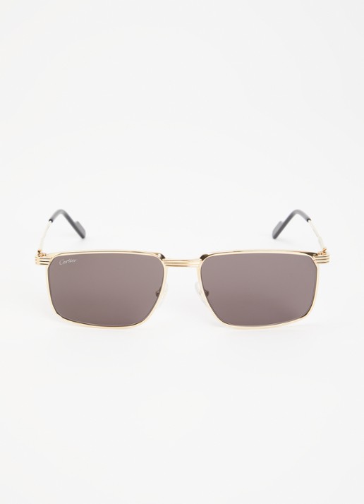 Cartier Retro zonnebril CT0534S - detail goud