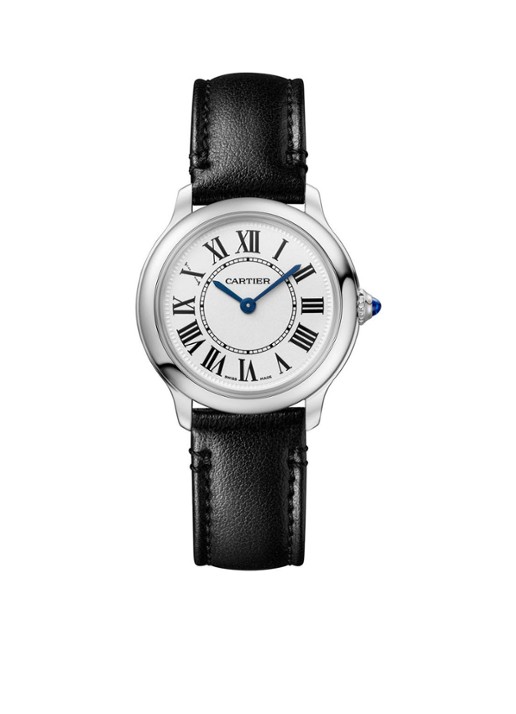 Cartier Ronde Must de Cartier horloge CRWSRN0030 - voorkant zilver