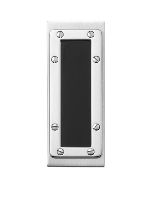 Cartier Santos de Cartier geld clip van staal CROG000286 - voorkant zilver