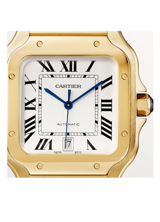 Cartier Santos de Cartier large horloge van 18 karaat geelgoud CRWGSA0042 - detail 6 geelgoud