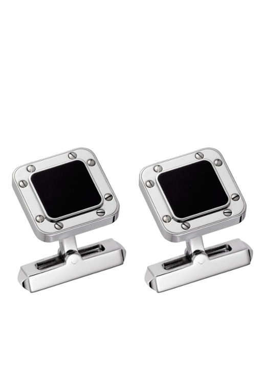 Cartier Santos de Cartier manchetknopen van sterling zilver CROG000145 - voorkant 3 zilver
