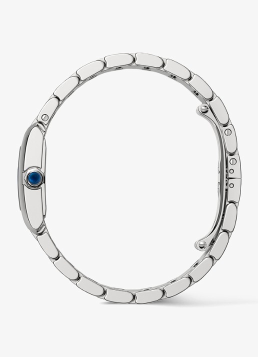 Cartier Tank Française horloge, small model CRWSTA0129 - achterkant 8 zilver