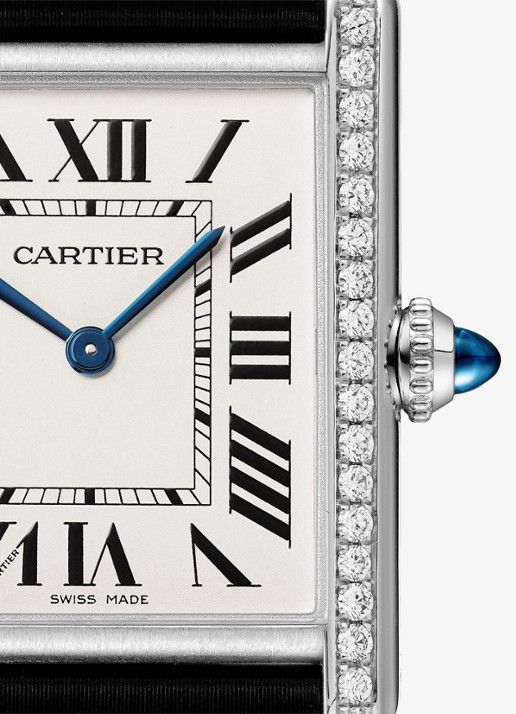 Cartier Tank Must de Cartier horloge CRW4TA0030 - detail 4 zilver