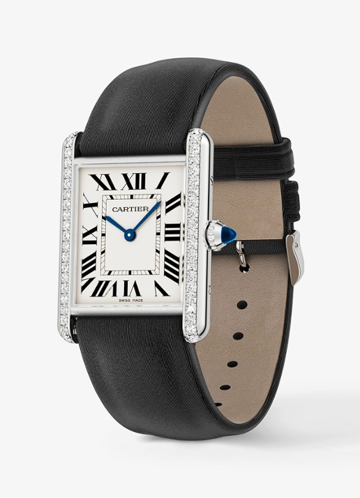 Cartier Tank Must de Cartier horloge CRW4TA0030 - voorkant 2 zilver
