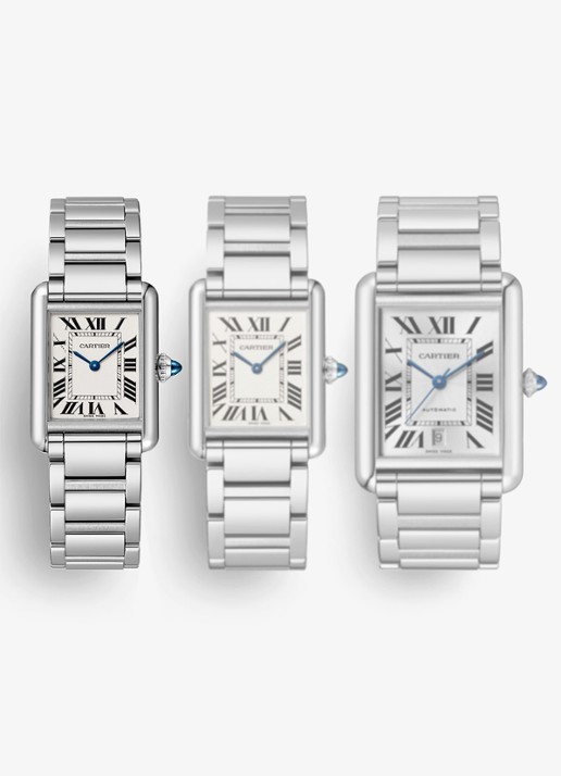 Cartier Tank Must de Cartier horloge CRWSTA0107 - detail 4 zilver