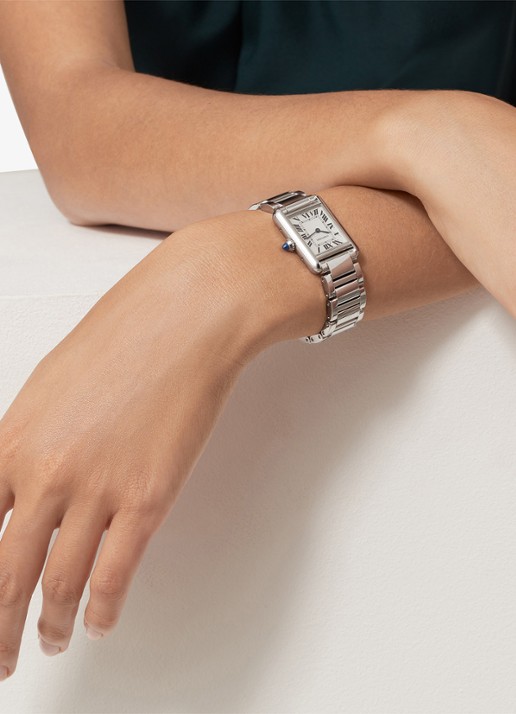 Cartier Tank Must de Cartier horloge CRWSTA0107 - voorkant 8 zilver