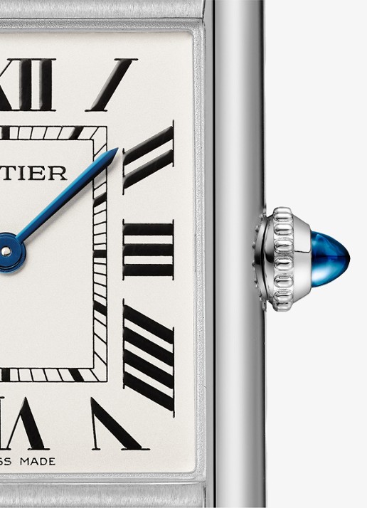 Cartier Tank Must de Cartier horloge, large model CRWSTA0106 - detail 3 zilver