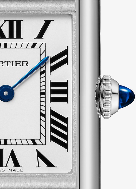 Cartier Tank must SolarBeat™ horloge CRWSTA0121 - detail 4 zilver