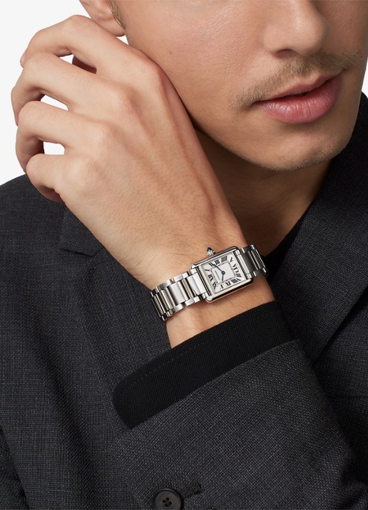 Cartier Tank must SolarBeat™ horloge CRWSTA0121 - voorkant 2 zilver