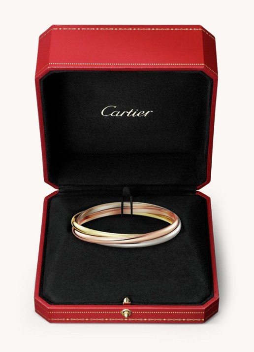 Cartier Trinity armband classic van 18 karaat rosé-, geel-, en witgoud CRB6067800  - detail 4 multicolor
