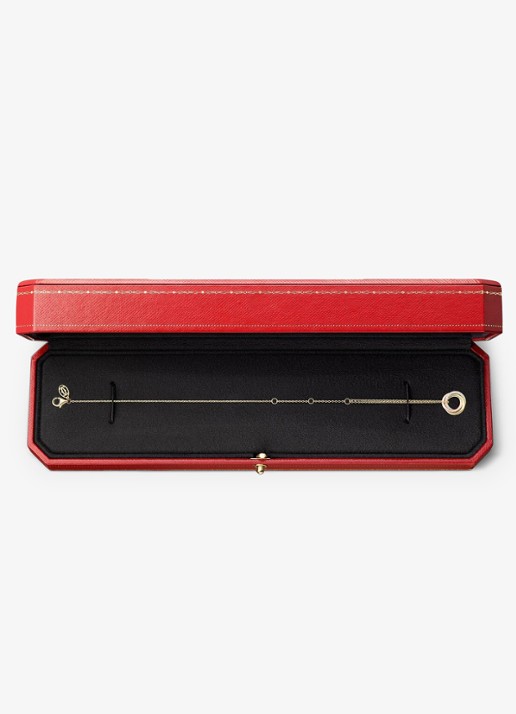 Cartier Trinity armband van 18 karaat rosé-, wit-, en geelgoud CRB60698 - detail 6 multicolor