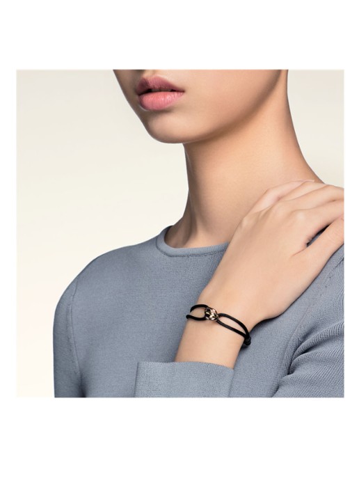 Cartier Trinity de Cartier armband met detail van 18 karaat rosé-, wit- en geelgoud B6016700 - detail 6 multicolor