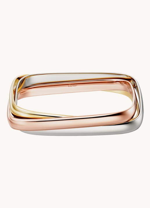 Cartier Trinity de Cartier bangle van 18 karaat rosé,- geel,- en witgoud CRB6078018