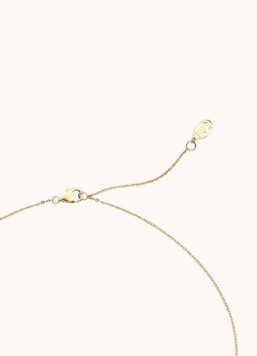 Cartier Trinity de Cartier ketting van 18 karaat rosé-, wit,- en geelgoud met diamanten CRB7224807 - detail 4 goud